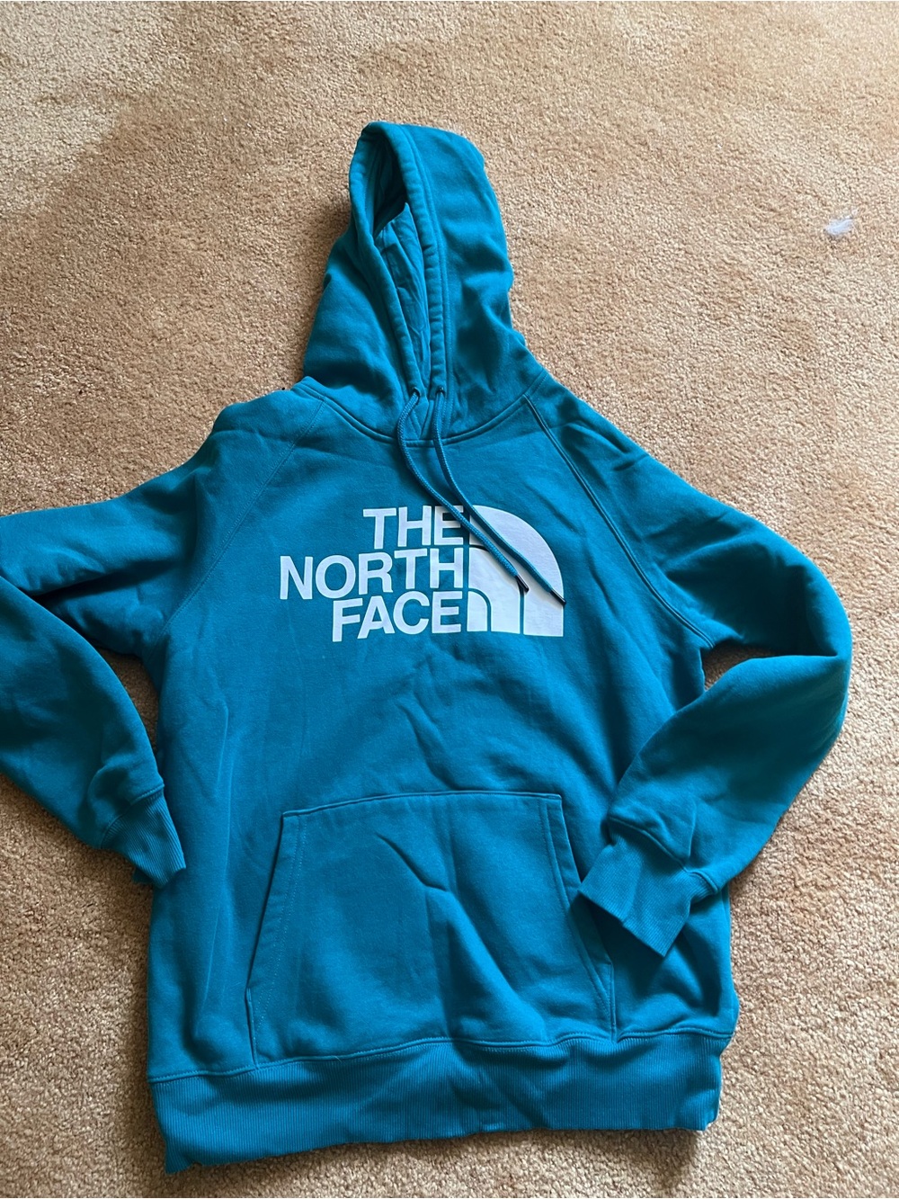 The North Face Teal Logo Hoodie